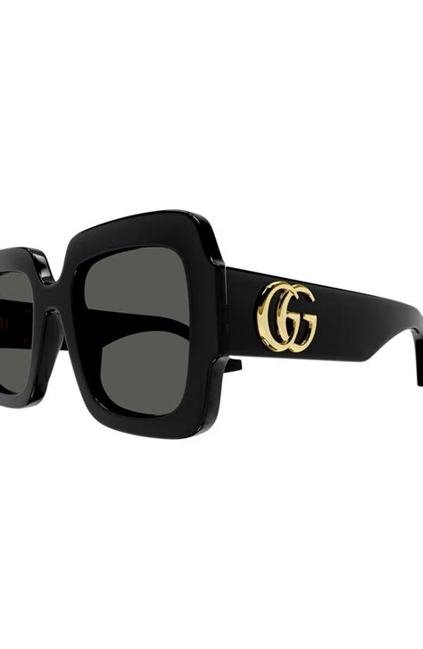 gucci logo sunglasses|gucci 50mm square sunglasses.